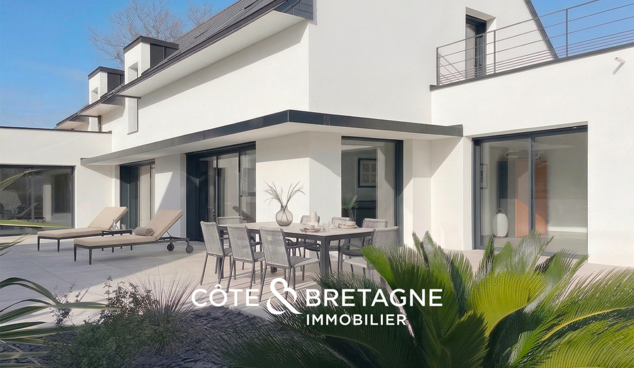 Maison d'architecte à Penvins proche plage