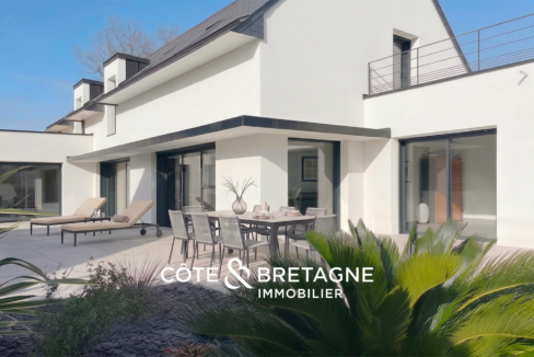 Maison d'architecte à Penvins proche plage