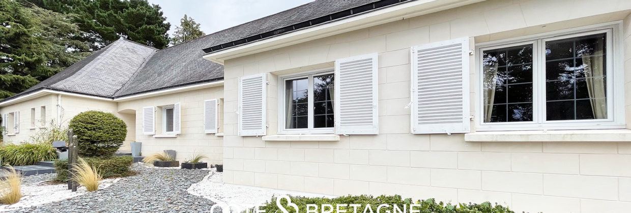 Acheter Plescop Villa avec piscine jardin 3