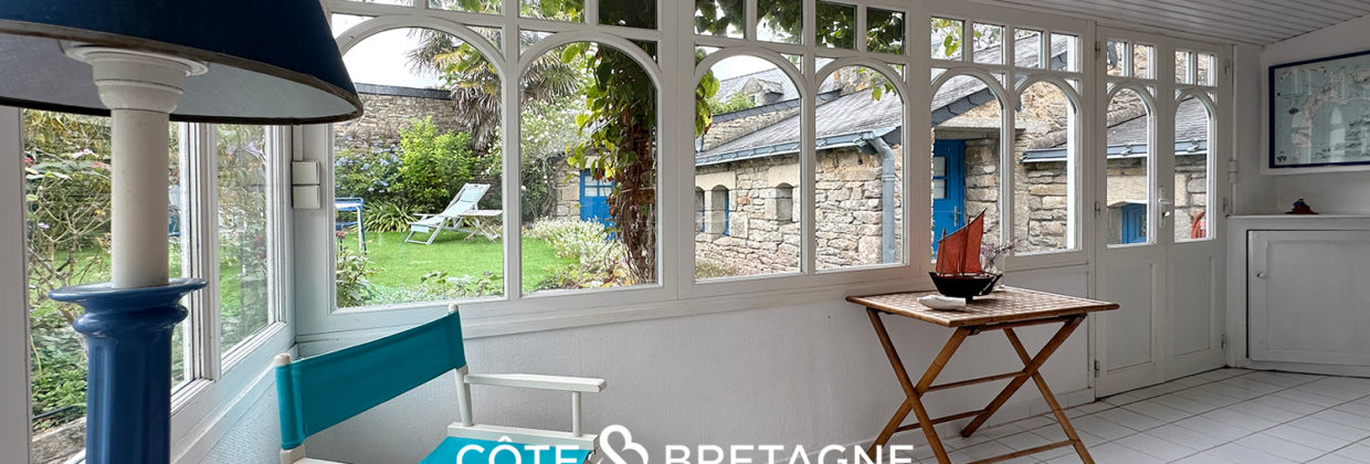 Acheter à l'Île aux Moines maison avec jardin et Penty Véranda4
