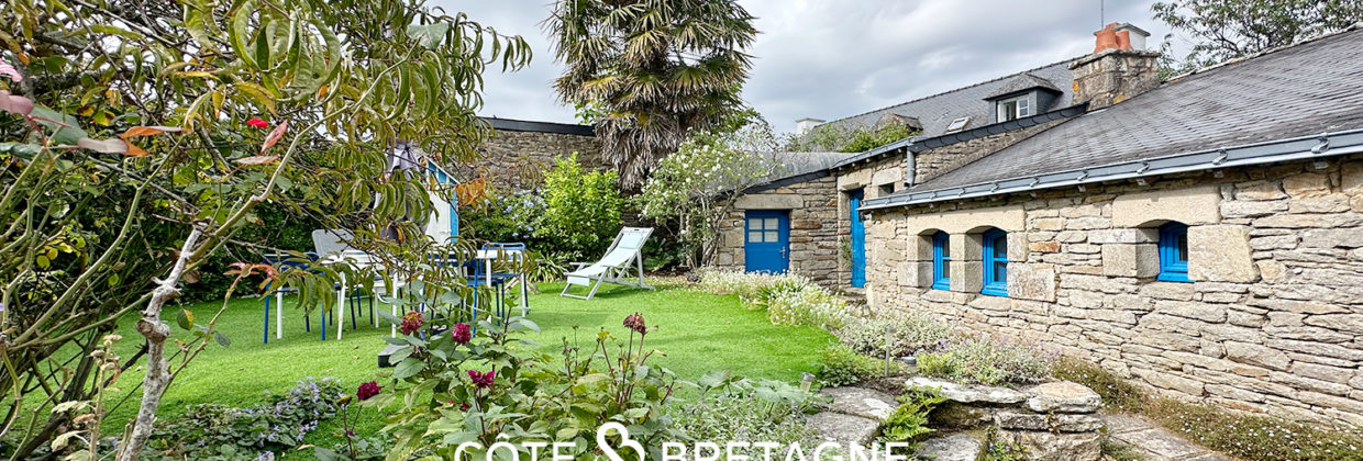 Acheter à l'Île aux Moines maison avec jardin et Penty jardin 5