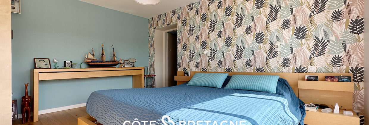 Maison contemporaine avec vue mer et piscine chambre 6