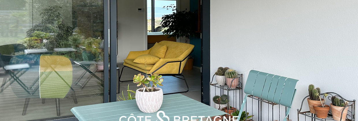 Maison contemporaine avec vue mer et piscine terrasse 4
