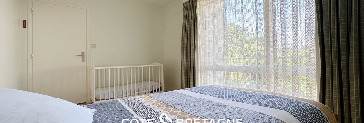 Acheter à Arradon Appartement de type T3 avec Jardin Chambre