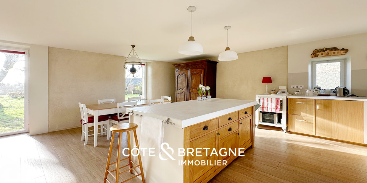 Maison Morbihan Sulniac longère avec rénovation énérgétique