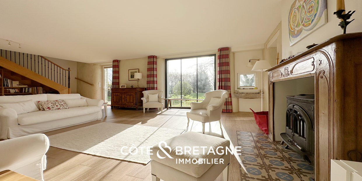 Maison Morbihan Sulniac longère avec rénovation énérgétique