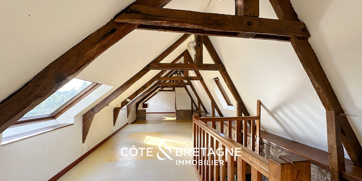 Le Faouët Morbihan Propriété en pierre de la fin du XIXe 10