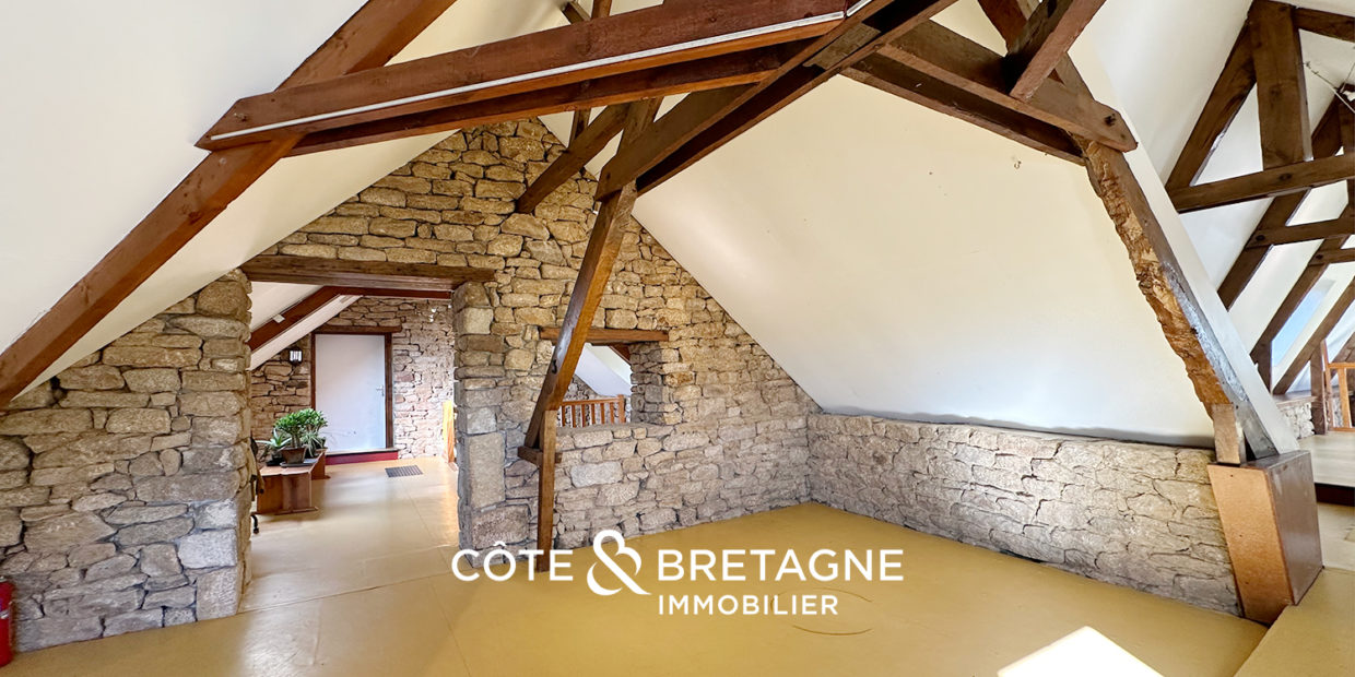 Le Faouët Morbihan Propriété en pierre de la fin du XIXe 20