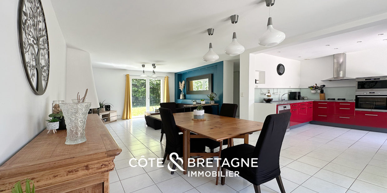 Maison à Pontchateau proche du golf de la Bretesche pièce de vie