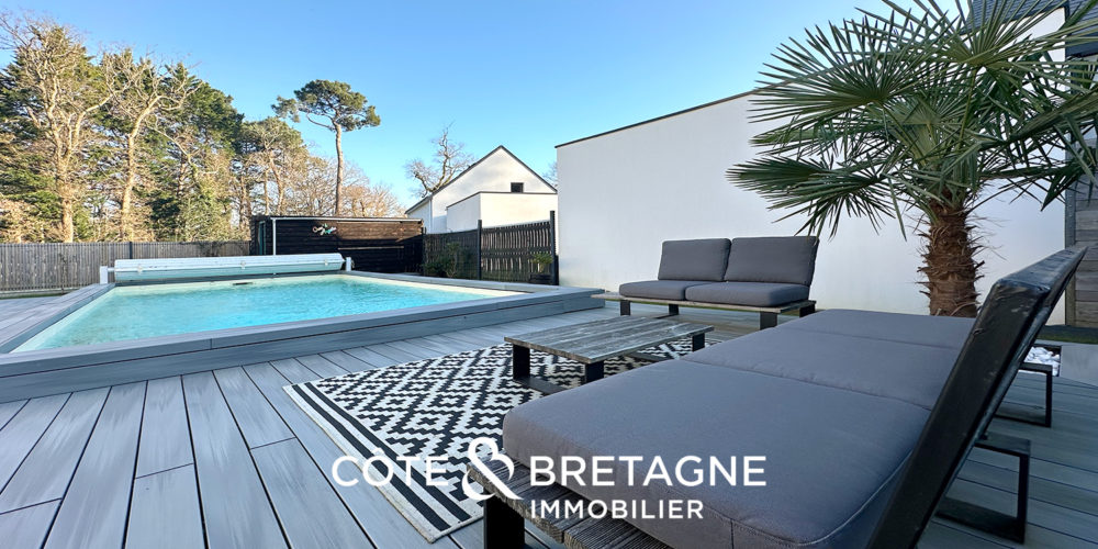 Maison moderne avec piscine à Crac'h Morbihan15