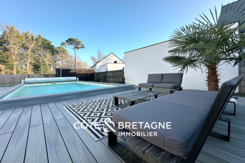 Maison moderne avec piscine à Crac'h Morbihan15