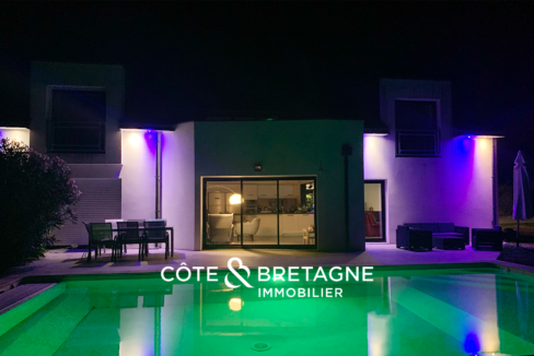 Maison d'architecte avec piscine à Saint-Armel dans le Morbihan 4