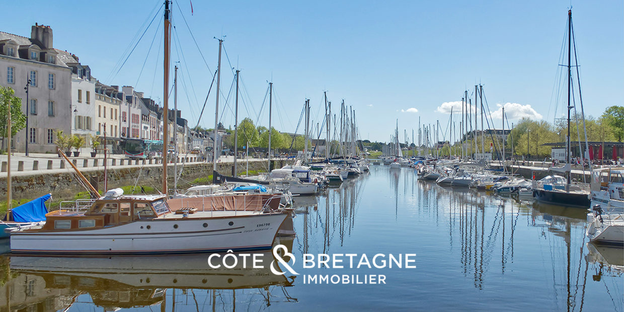 Appartement a vendre Rive gauche du port de Vannes Morbihan