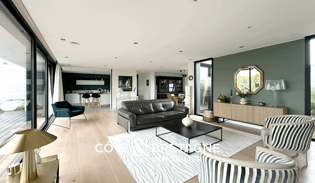 Maison Moderne à Vannes dans le Morbihan 1