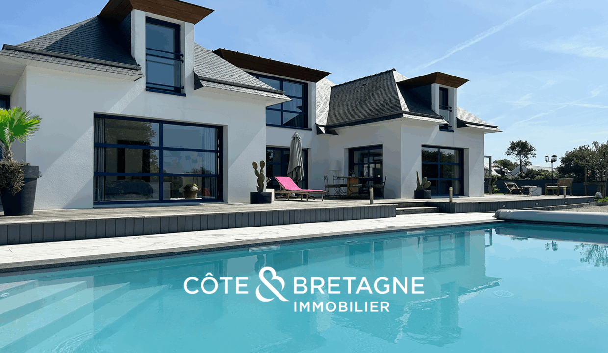Maison d'architecte à Ambon dans le Morbihan