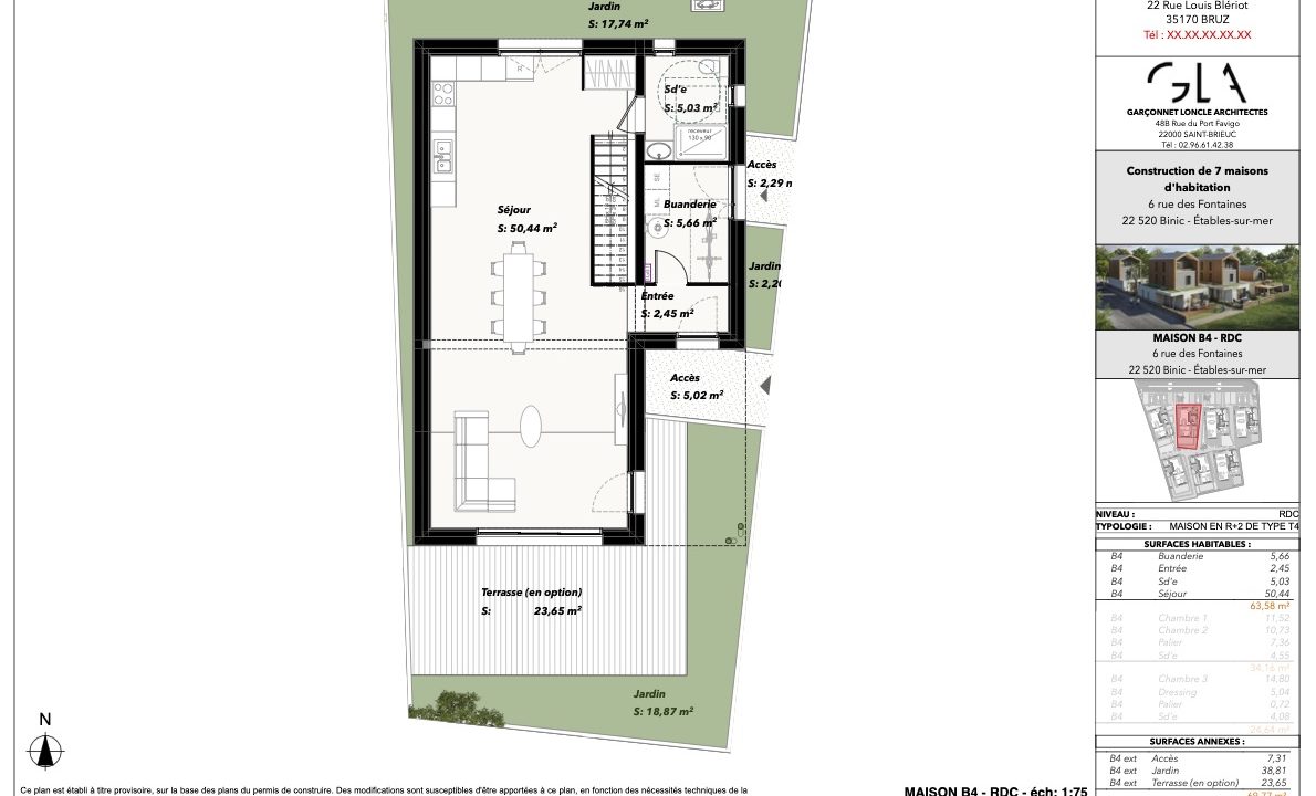 PDV.16 MAISON B4 - RDC