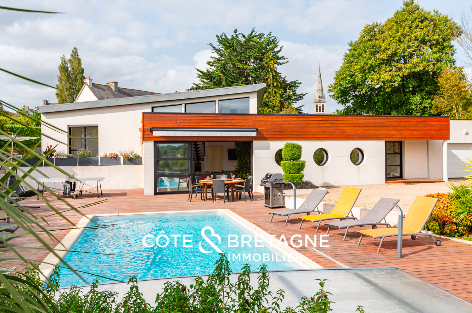 acheter-maison-contemporaine-piscine-jardin-garage-pledran-plaintel