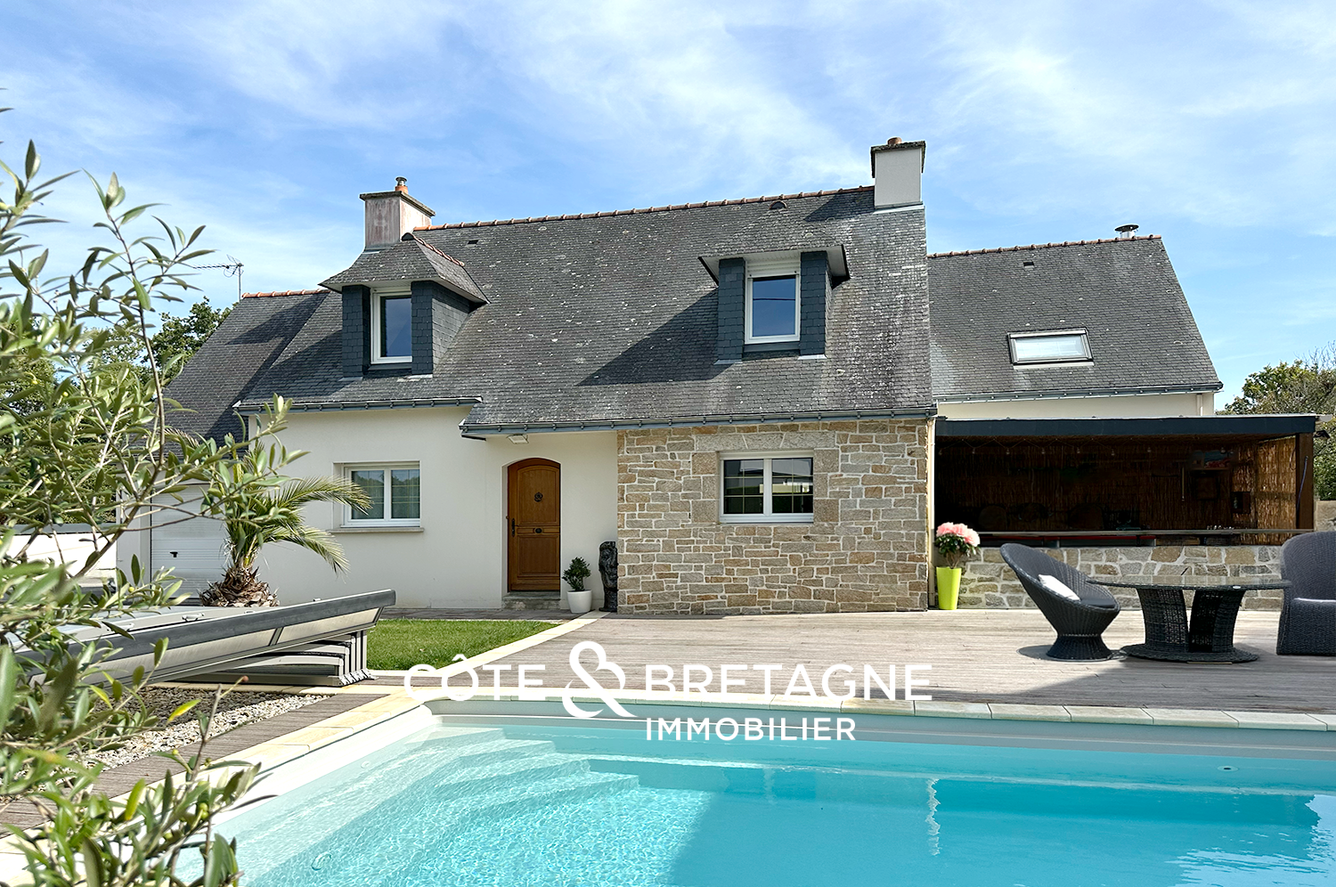 Maison avec piscine à Crac'h dans le Morbihan