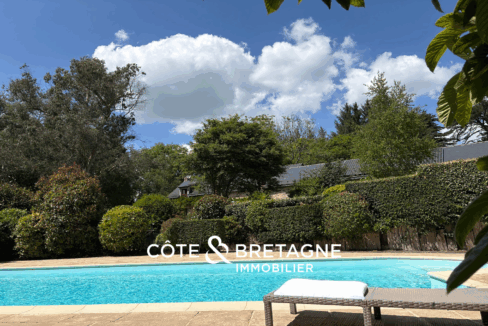 Maison en pierre avec piscine à Guidel dans le Morbihan 11