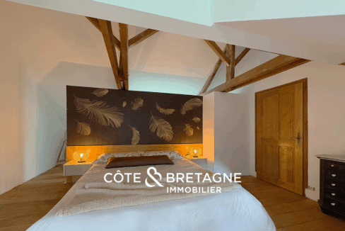 Maison en pierre avec piscine à Guidel dans le Morbihan 20