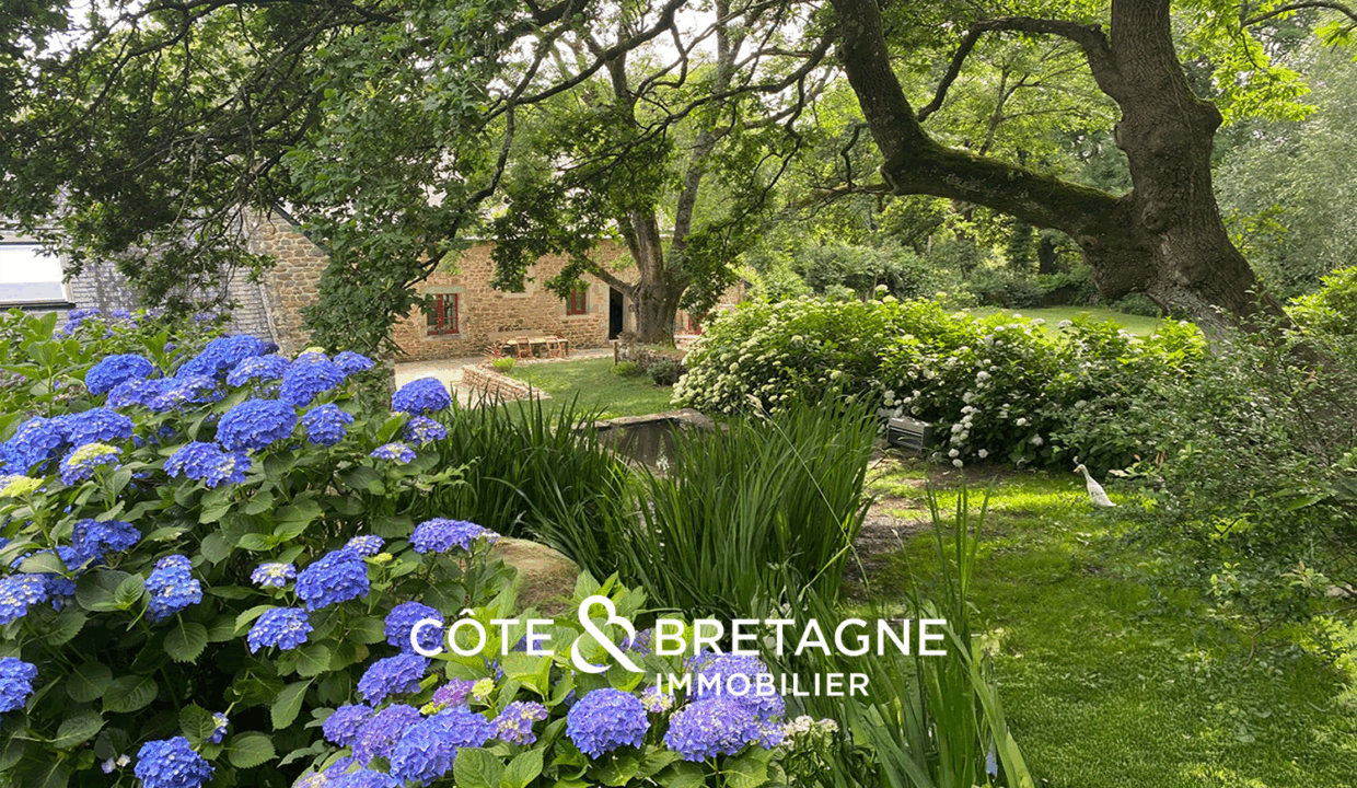 Maison en pierre avec piscine à Guidel dans le Morbihan 26