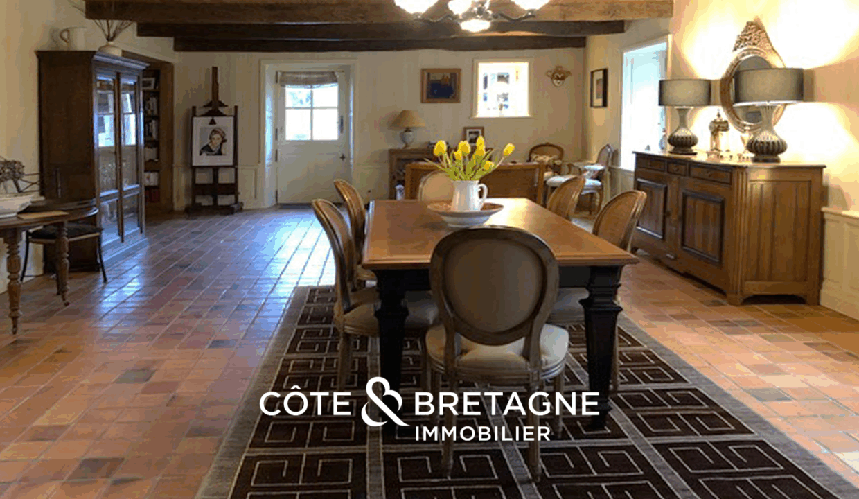 Maison en pierre avec piscine à Guidel dans le Morbihan 27