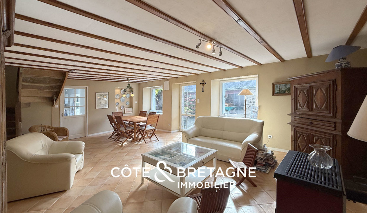 Salon-pordic-maison-pierre-poele-bois