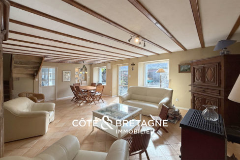 Salon-pordic-maison-pierre-poele-bois