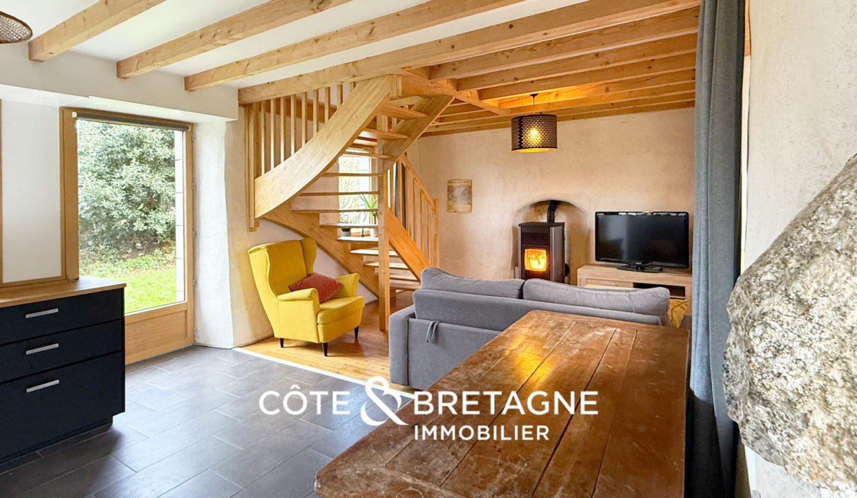 maison-pierre-gite-bretagne-begard-salon-2