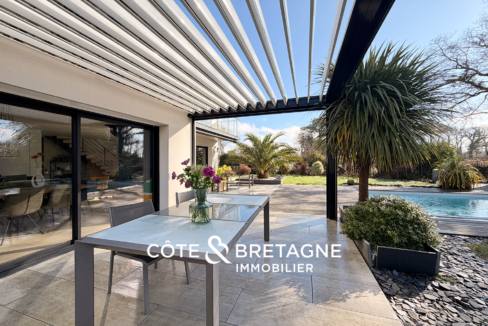 Maison d'architcete avec piscine à Pluneret 6