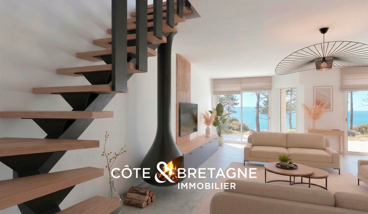 Maison à rénover à la point du Bill à Séné Morbihan 11