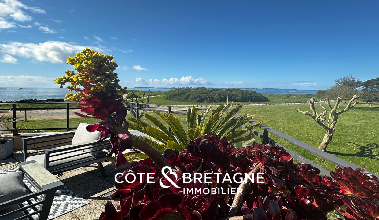 Maison avec vue mer à Larmor-Plage