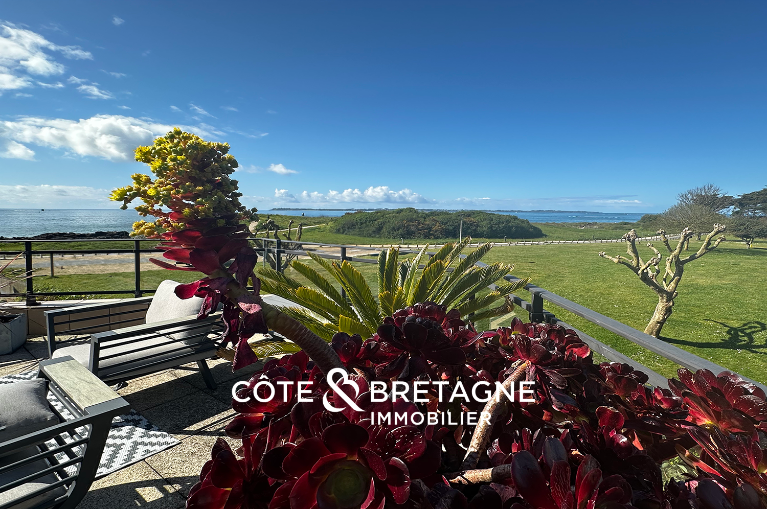 Maison avec vue mer à Larmor-Plage