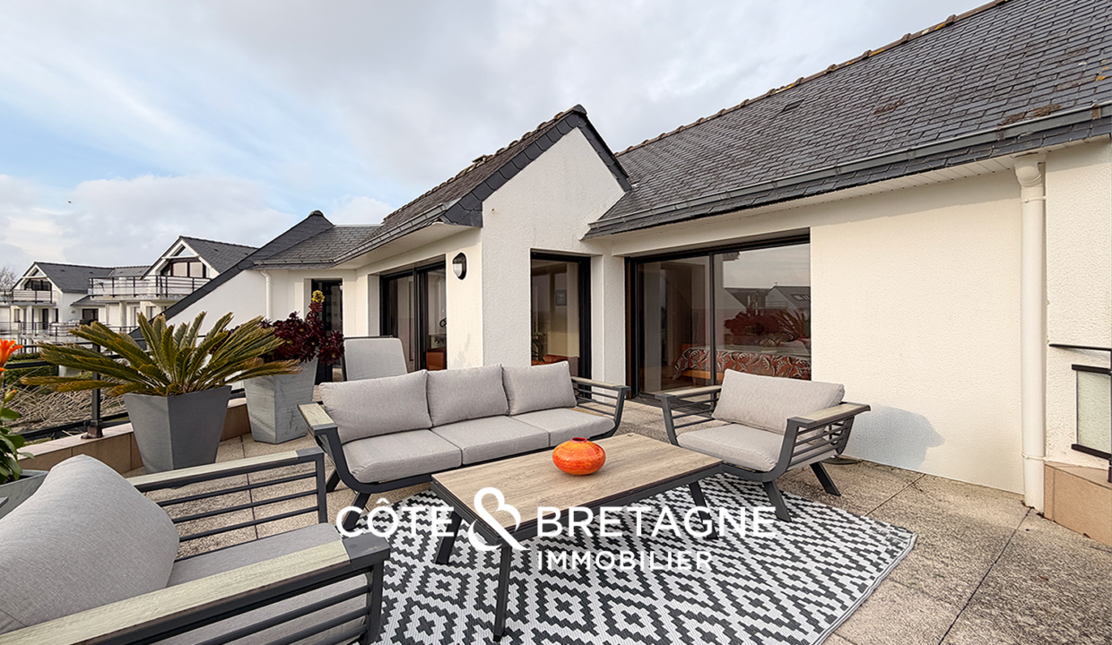 Maison avec vue mer à Larmor-Plage 11