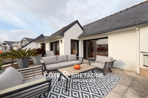 Maison avec vue mer à Larmor-Plage 11