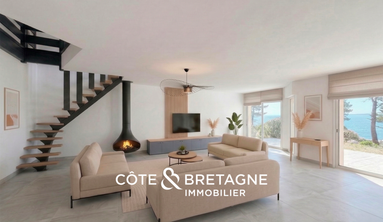 Maison avec vue mer à Séné Morbihan 12