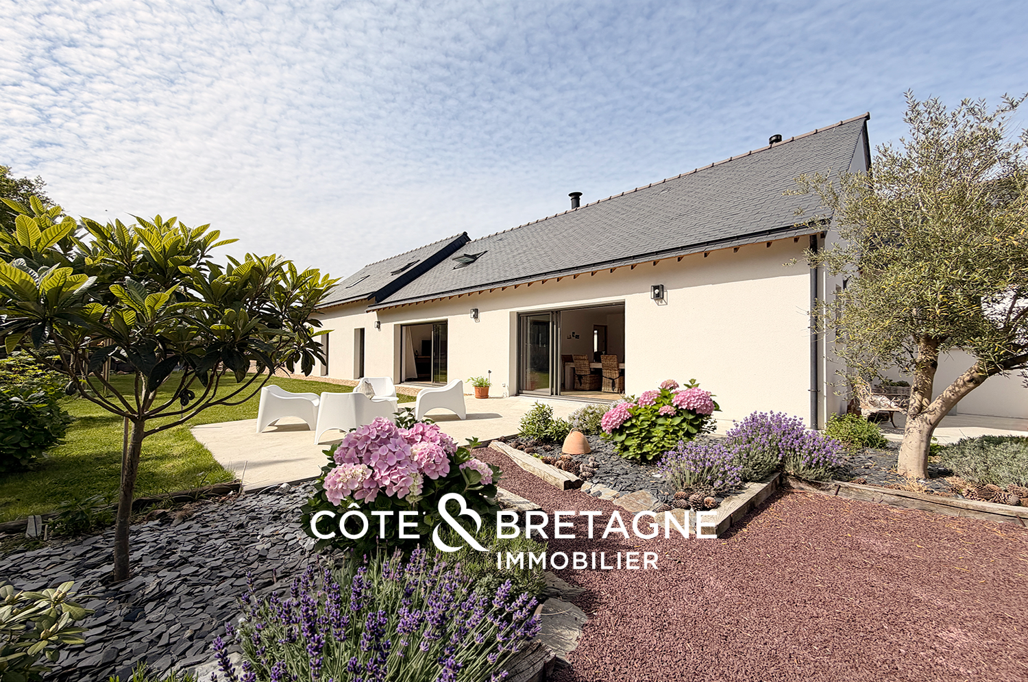 Maison d'architecte à Ploermel dans le Morbihan