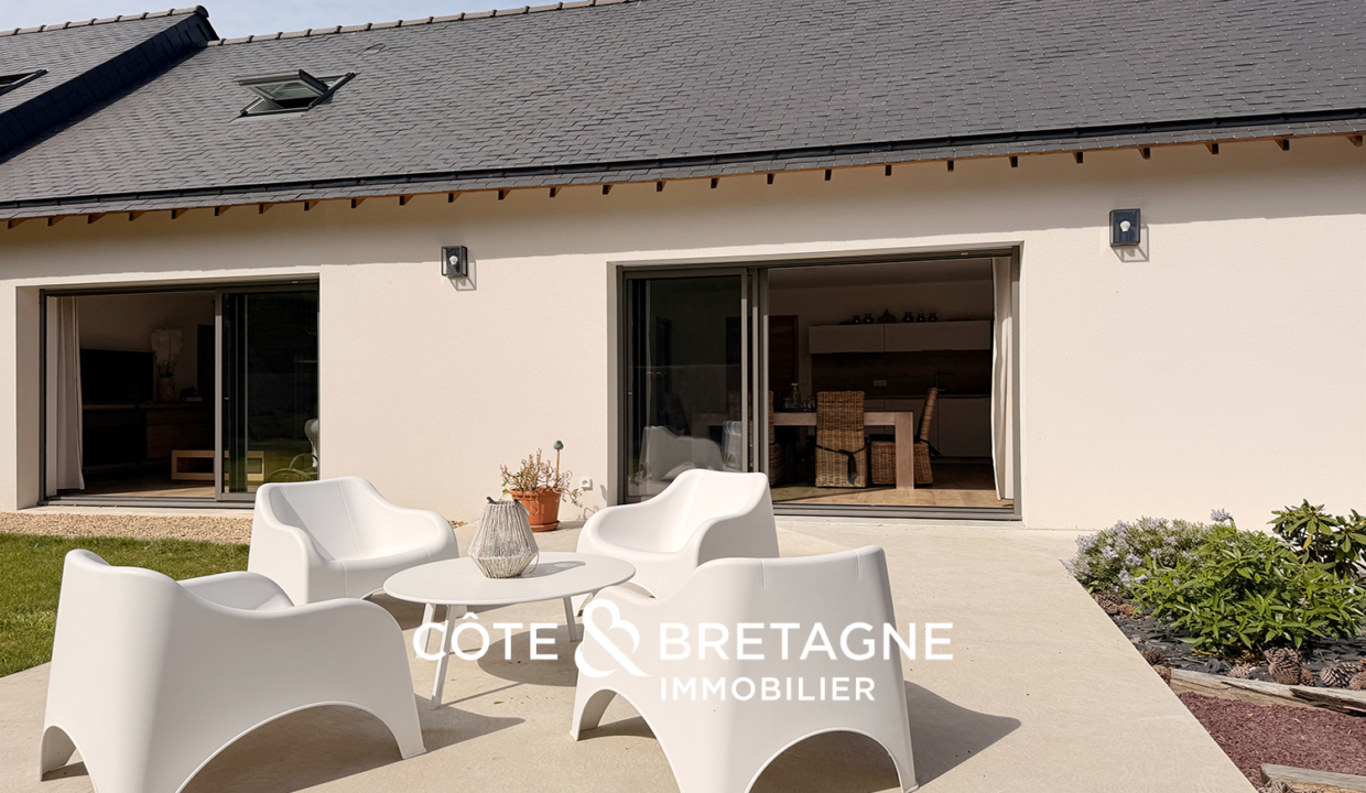 Maison d'architecte à Ploermel dans le Morbihan 22