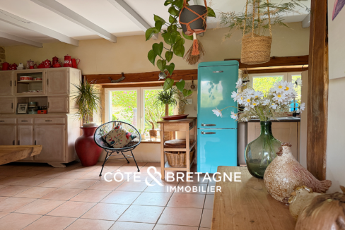 Domaine en pierre à Plouray Morbihan 14