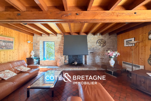 Maison en pierre avec vue sur la Ria d'Etel 3