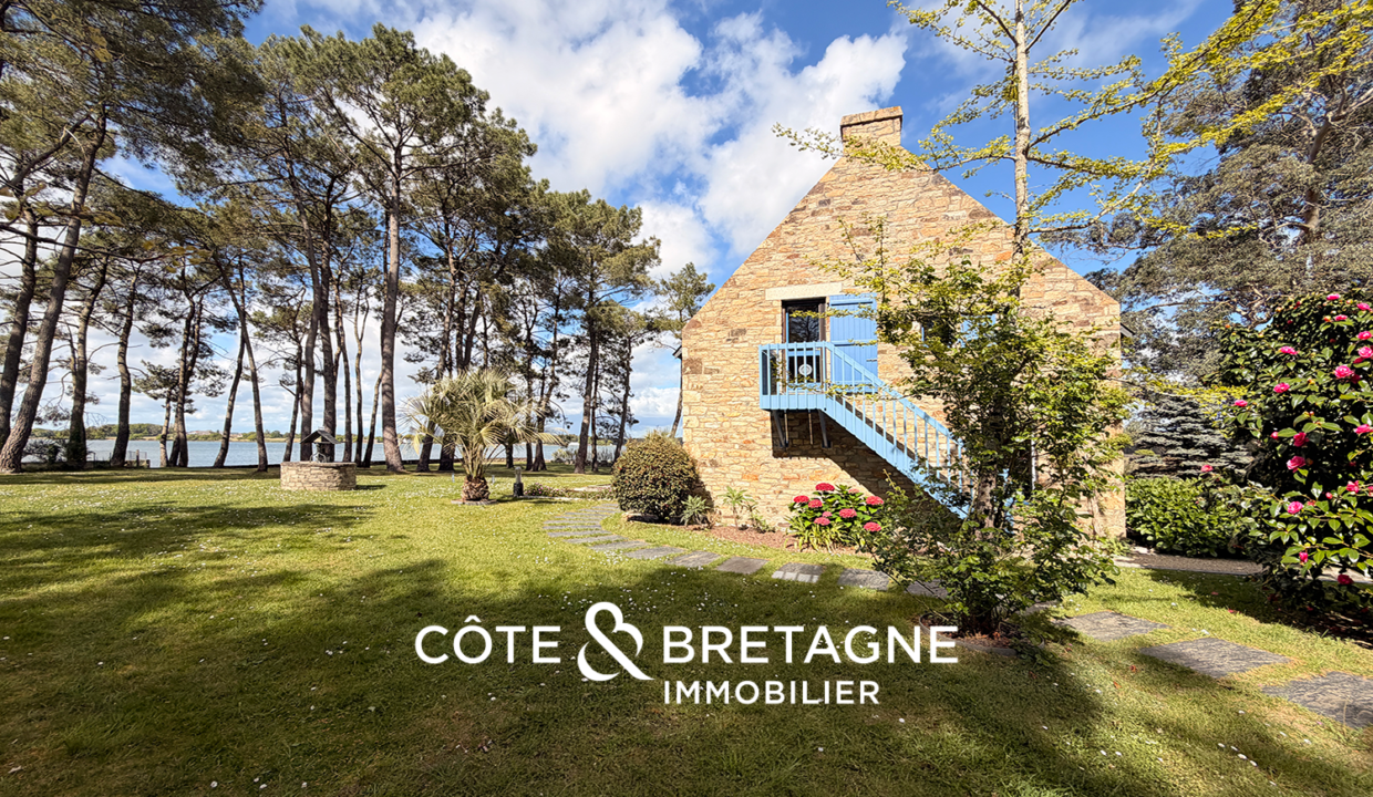 Superbe maison en pierre sur la Ria d'Etel Morbihan4