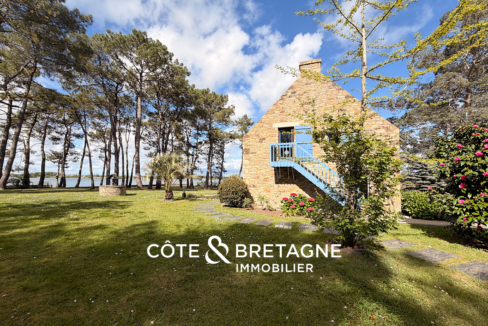 Superbe maison en pierre sur la Ria d'Etel Morbihan4