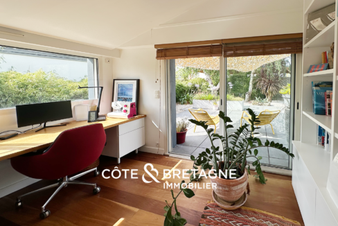 maison Larmor bureau rdc