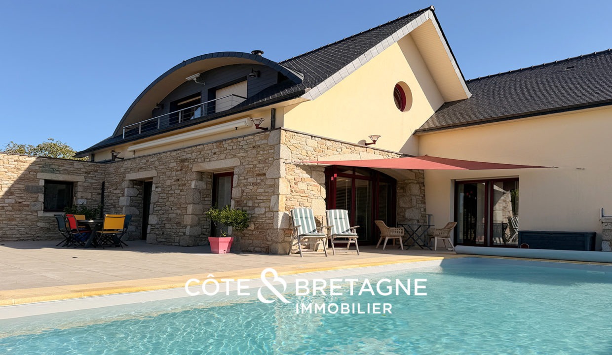 Maison Ambon Morbihan piscine