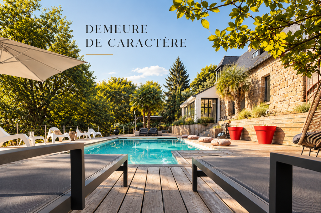 Demeure de caractère au bord de la piscine (1)